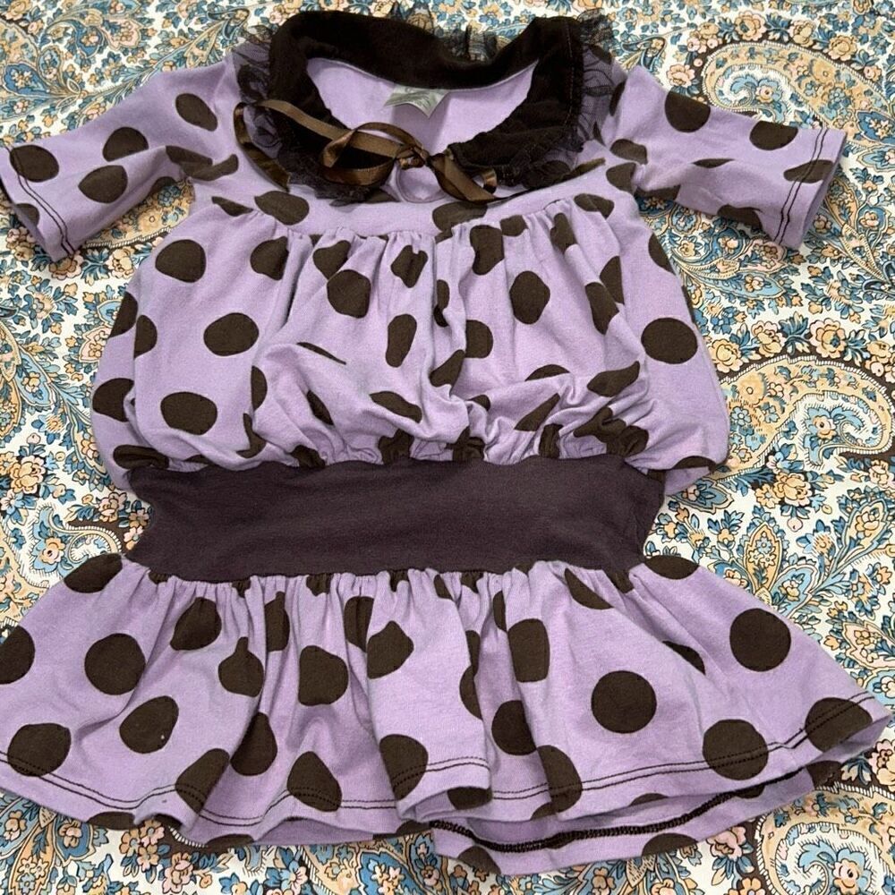 Persnickety vintage polka dot bubble dress sz 2